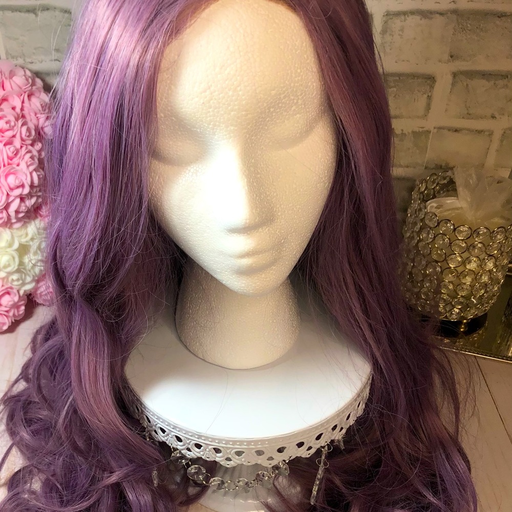Light Purple Long Wavy Wig - New, Never Worn